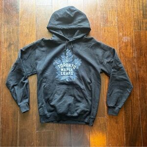 Toronto Maple Leafs Black Hoodie / Small